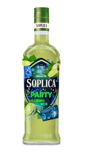 WODKA SOPLICA LIMONKA & MIETA 21% 500ML