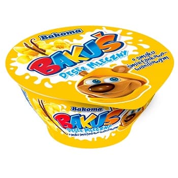 BAKOMA BAKUS DESER SMIETANKOWO-WANILIOWYM 100GR