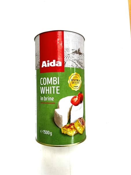 AIDA COMBI WHITE CHEESE 24% 800GR