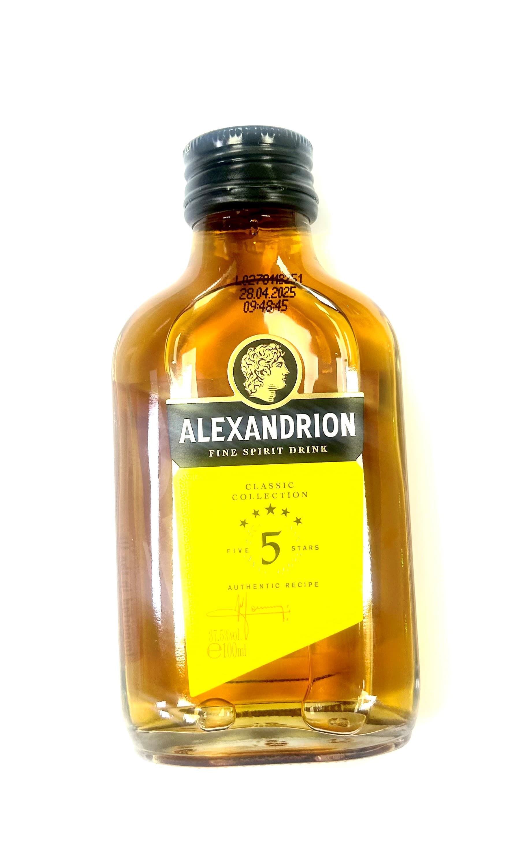 ALEXANDRION 5* BRANDY 37.5% 100ML