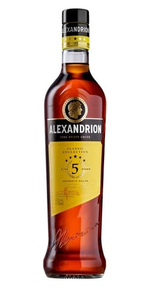 ALEXANDRION 5* BRANDY 37.5% 500ML