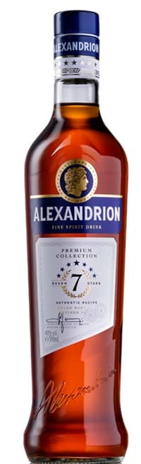 ALEXANDRION 7* BRANDY 40% 500ML