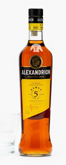 ALEXANDRION 5* BRANDY 37.5% 700ML