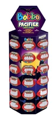 BOBBO TEETH PACIFIER HARD CANDY 